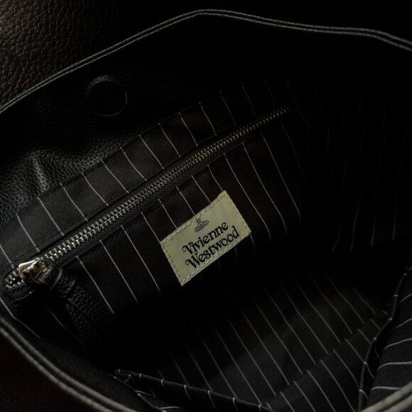 Vivienne Westwood Matte Black Tote — Orb Daily Armor - Picture 3 of 6